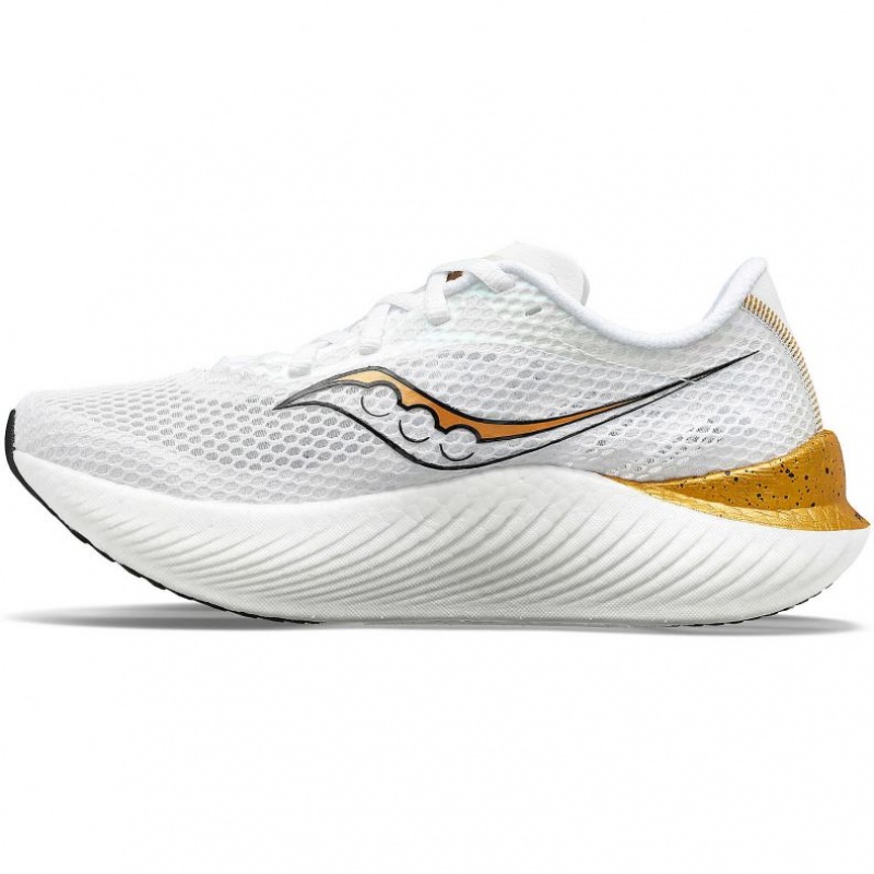 White Saucony Endorphin Pro 3 Men's Running Shoes | EGYPT OLXSFR