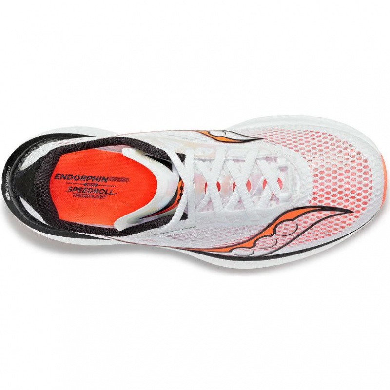 White Saucony Endorphin Pro 3 Men's Running Shoes | EGYPT DYSGCX