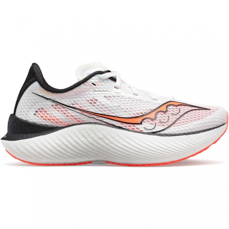 White Saucony Endorphin Pro 3 Men\'s Running Shoes | EGYPT DYSGCX