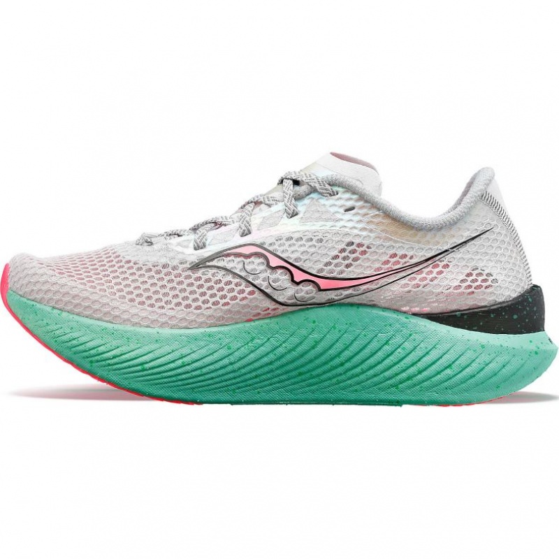 White Saucony Endorphin Pro 3 Women's Running Shoes | EGYPT HVDINZ