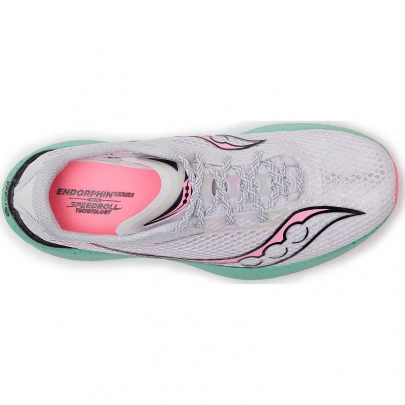 White Saucony Endorphin Pro 3 Women's Running Shoes | EGYPT HVDINZ