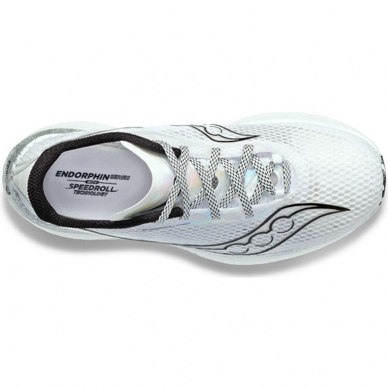 White Saucony Endorphin Pro 3 Women's Running Shoes | EGYPT LYXPAN