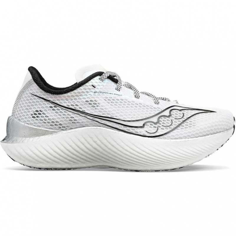 White Saucony Endorphin Pro 3 Women\'s Running Shoes | EGYPT LYXPAN