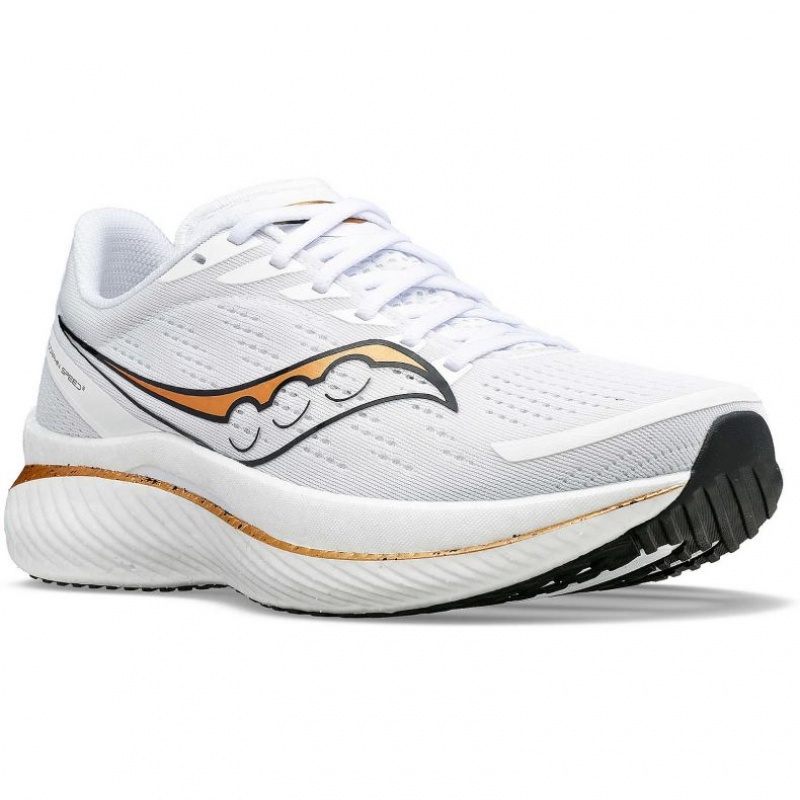 White Saucony Endorphin Speed 3 Women's Running Shoes | EGYPT BKXCIL