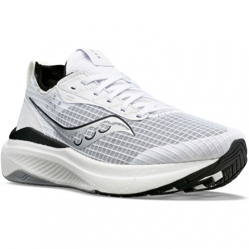 White Saucony Freedom Crossport Men's Running Shoes | EGYPT UWCETN