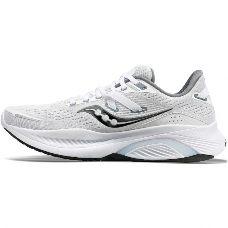 White Saucony Guide 16 Men's Running Shoes | EGYPT FBXGCS