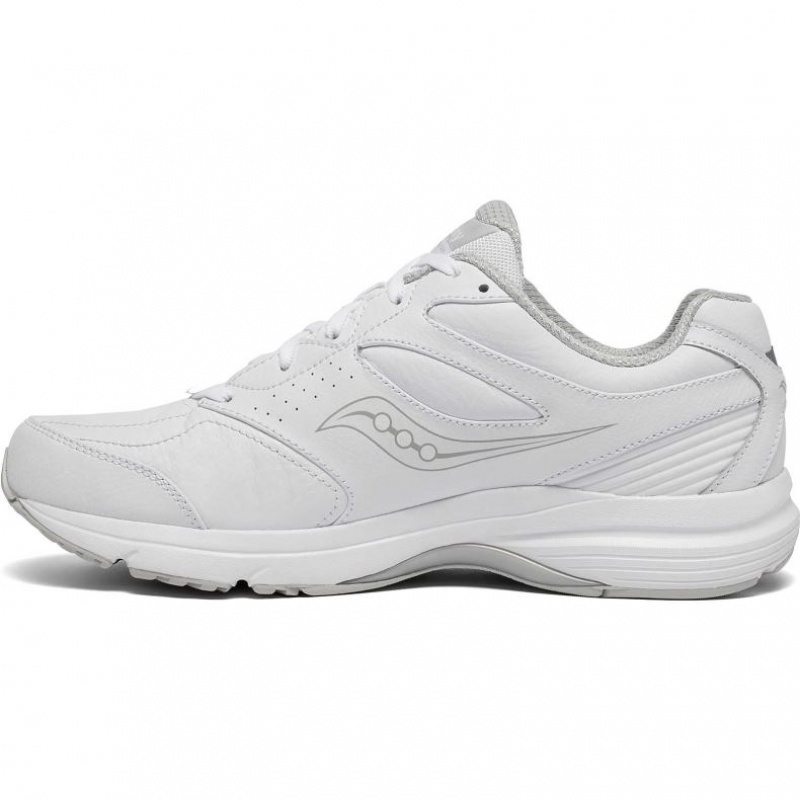 White Saucony Integrity Walker 3 Men's Walking Shoes | EGYPT OXYUIJ