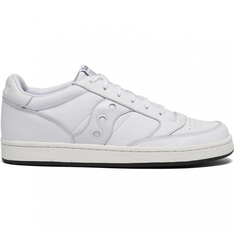 White Saucony Jazz Court Men\'s Sneakers | EGYPT MVWDGY