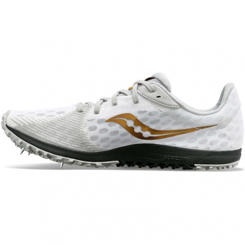 White Saucony Kilkenny XC9 Men's Spikes | EGYPT CEGXYH