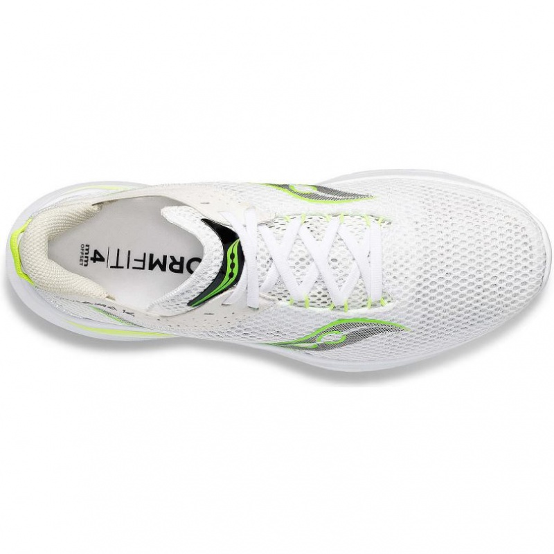 White Saucony Kinvara 14 Men's Running Shoes | EGYPT QCEABJ