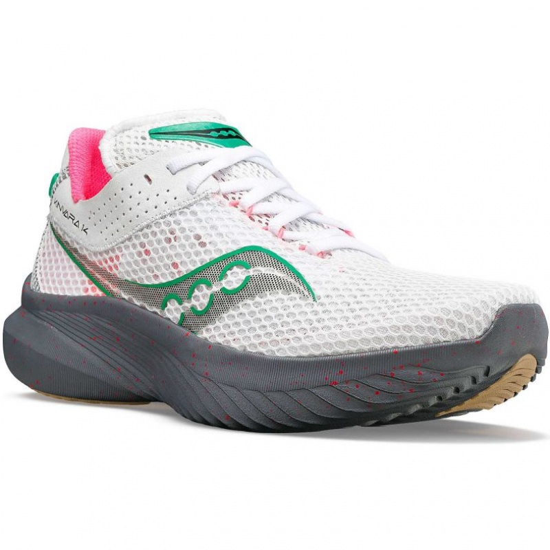 White Saucony Kinvara 14 Women's Running Shoes | EGYPT OUVHGX