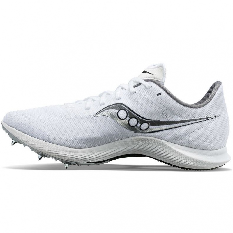 White Saucony Velocity MP Men's Running Shoes | EGYPT ZMYTUK