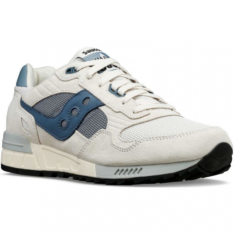 White / Blue Saucony Shadow 5000 Men's Sneakers | EGYPT BRGOYL