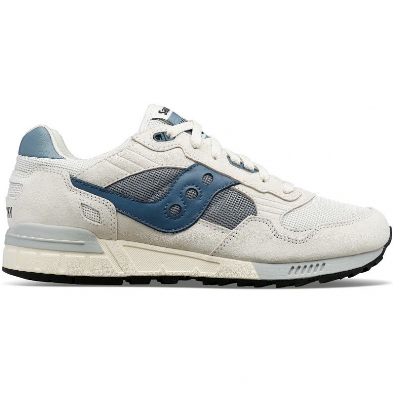 White / Blue Saucony Shadow 5000 Men\'s Sneakers | EGYPT BRGOYL