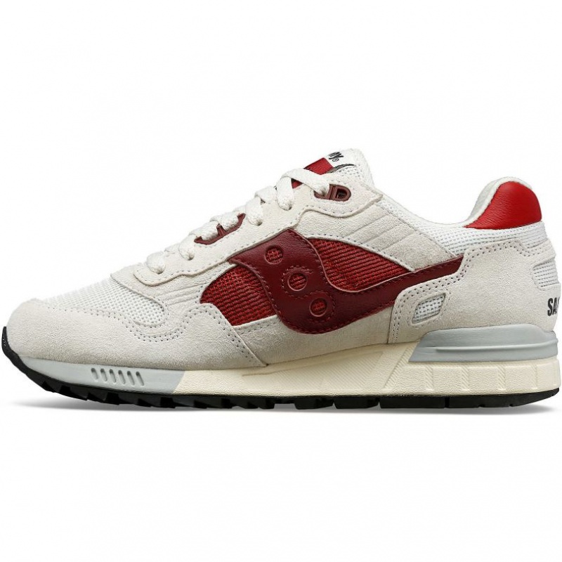 White / Red Saucony Shadow 5000 Men's Sneakers | EGYPT OXTEMW