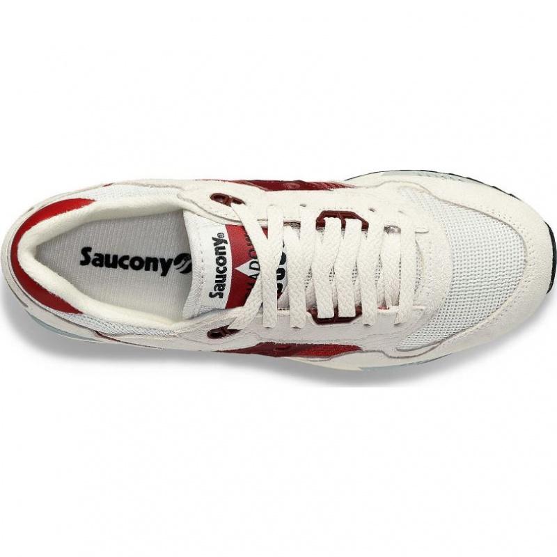 White / Red Saucony Shadow 5000 Men's Sneakers | EGYPT OXTEMW