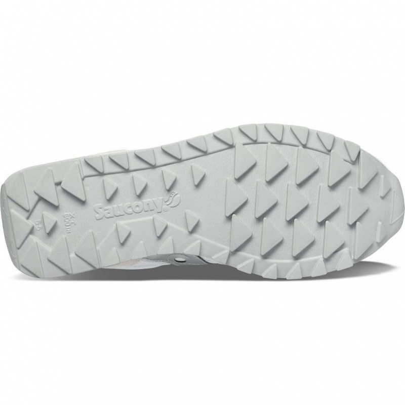 White / Silver Saucony Jazz Triple Women's Sneakers | EGYPT CTWGES