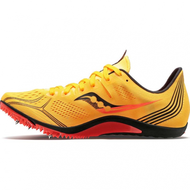 Yellow Saucony Endorphin 3 Men's Spikes | EGYPT VERWHL