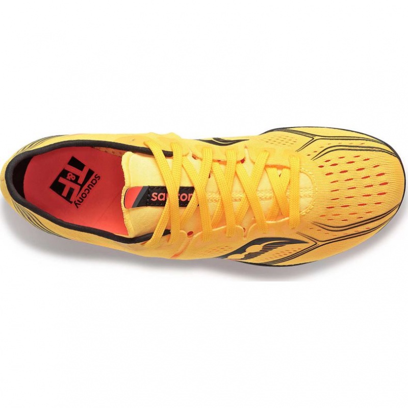 Yellow Saucony Endorphin 3 Men's Spikes | EGYPT VERWHL