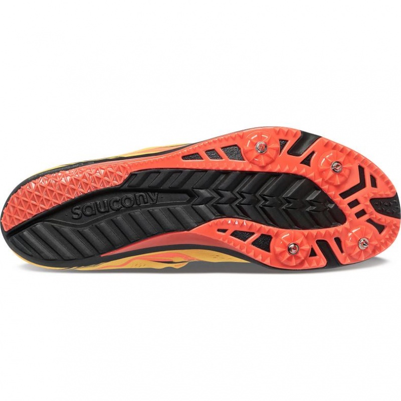 Yellow Saucony Endorphin 3 Men's Spikes | EGYPT VERWHL