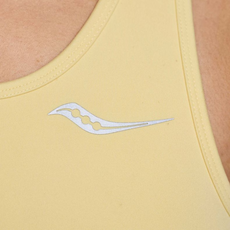 Yellow Saucony Fortify Women's Bra | EGYPT XYZBDF