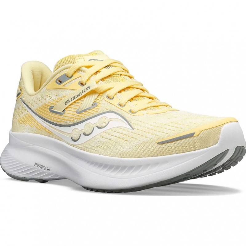 Yellow Saucony Guide 16 Women's Running Shoes | EGYPT ZTOAHI