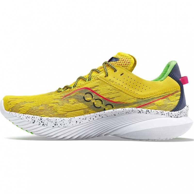 Yellow Saucony Kinvara 14 Men's Running Shoes | EGYPT AHIFXM