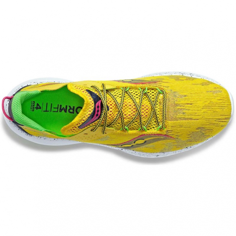 Yellow Saucony Kinvara 14 Men's Running Shoes | EGYPT AHIFXM