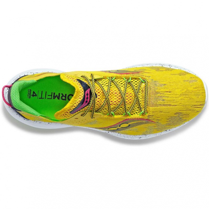 Yellow Saucony Kinvara 14 Women's Running Shoes | EGYPT ZQJECX