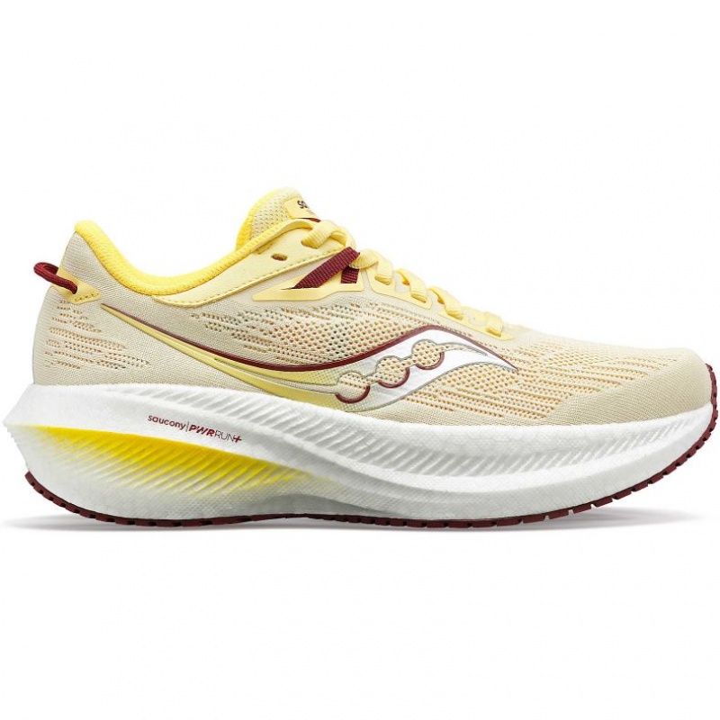 Yellow Saucony Triumph 21 Women\'s Running Shoes | EGYPT BCQSZL